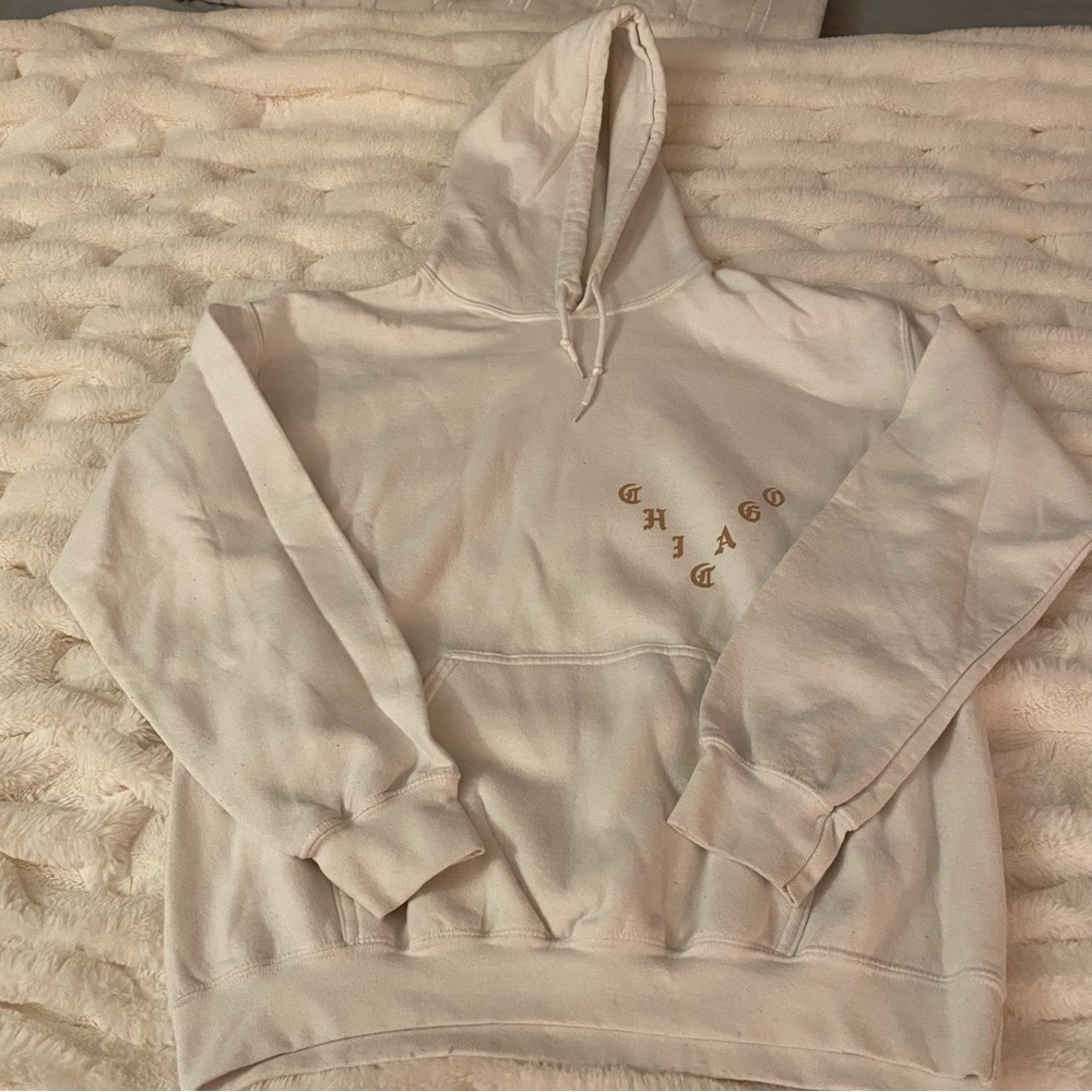 Kanye West Chicago Pablo Pop-Up Woke Up and Felt The Vibe Hoodie